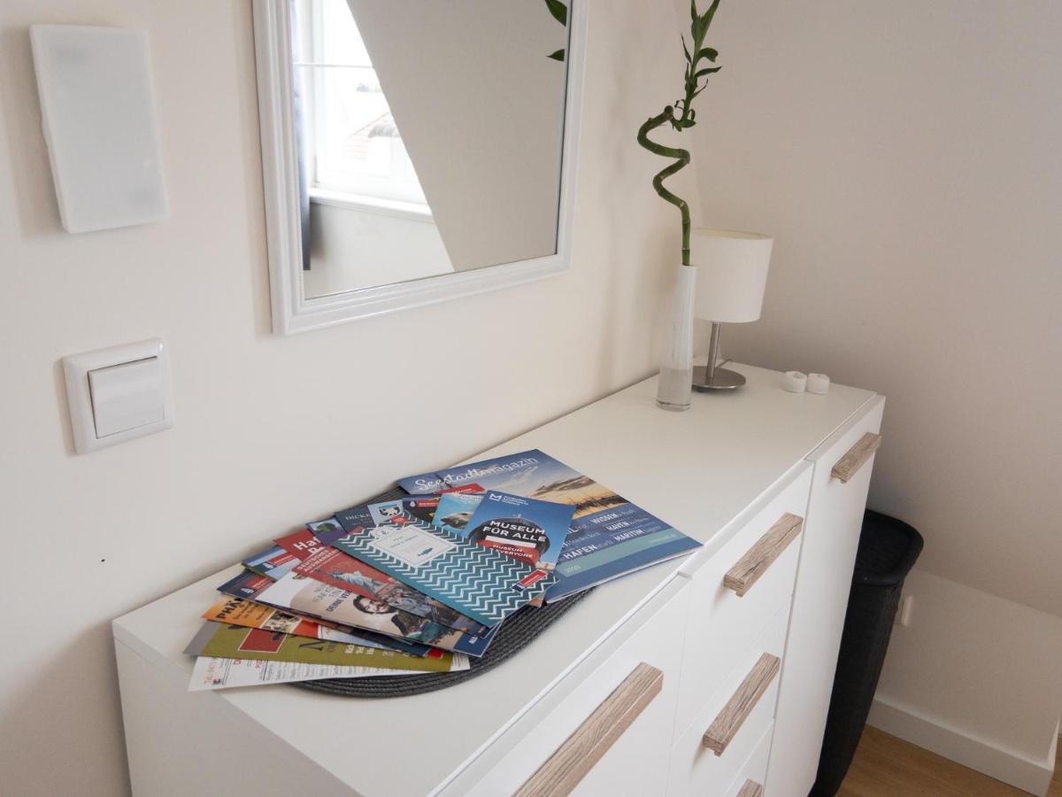 Woelkchen - Wohnung Mit Balkon, Holzdielen & Tv Bremerhaven Luaran gambar