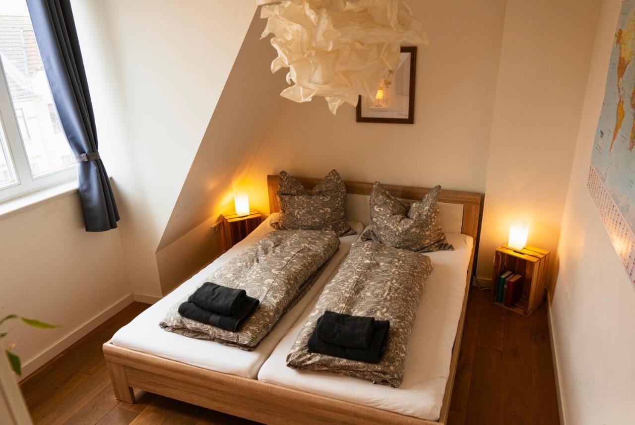 Woelkchen - Wohnung Mit Balkon, Holzdielen & Tv Bremerhaven Luaran gambar