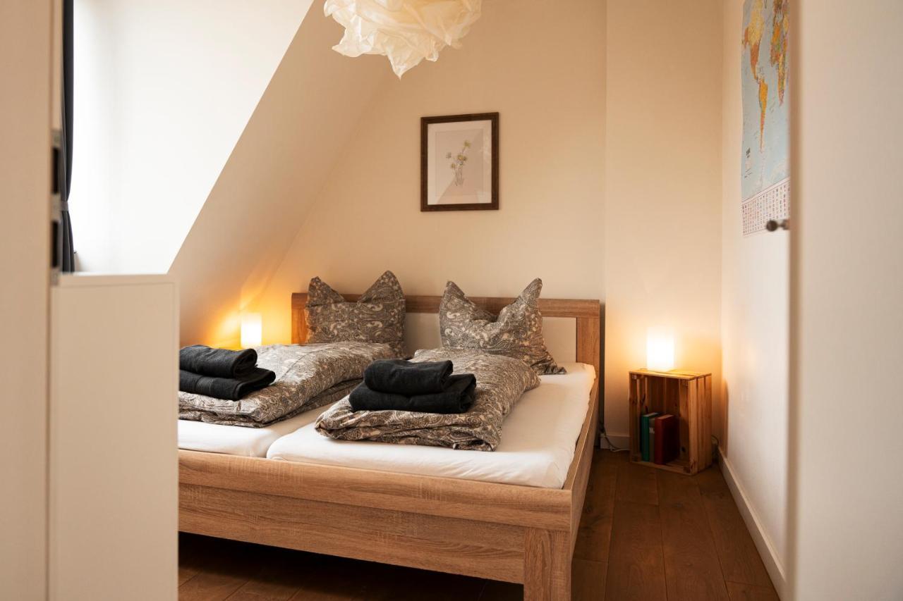 Woelkchen - Wohnung Mit Balkon, Holzdielen & Tv Bremerhaven Luaran gambar