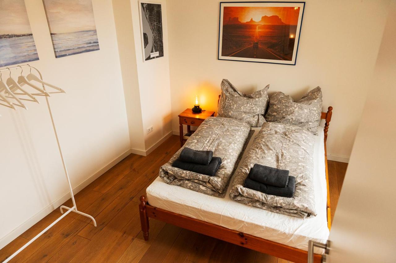 Woelkchen - Wohnung Mit Balkon, Holzdielen & Tv Bremerhaven Luaran gambar
