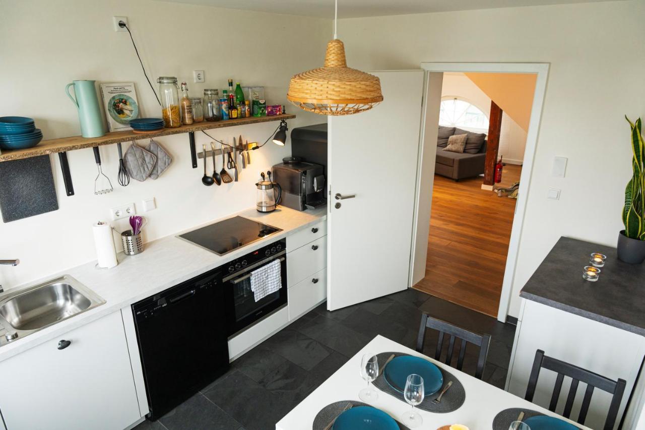 Woelkchen - Wohnung Mit Balkon, Holzdielen & Tv Bremerhaven Luaran gambar