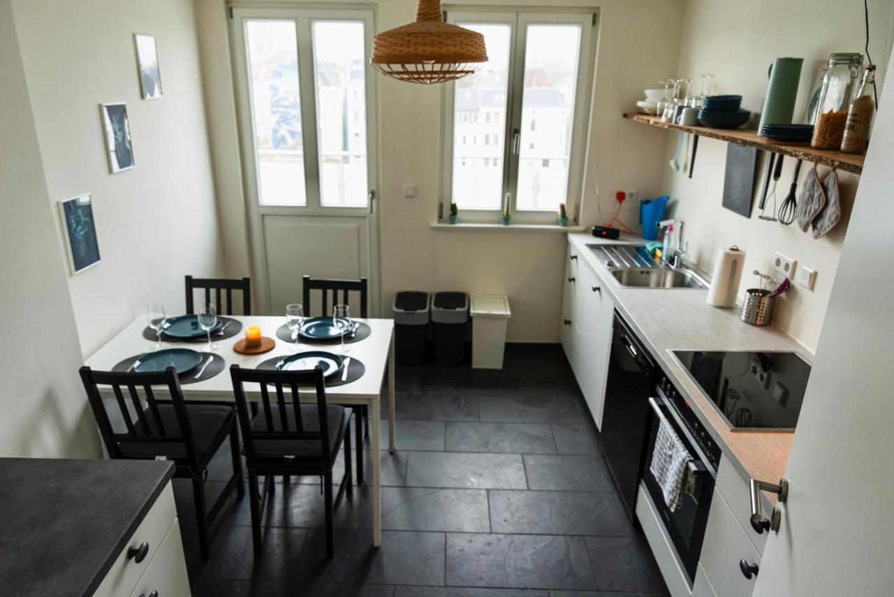 Woelkchen - Wohnung Mit Balkon, Holzdielen & Tv Bremerhaven Luaran gambar