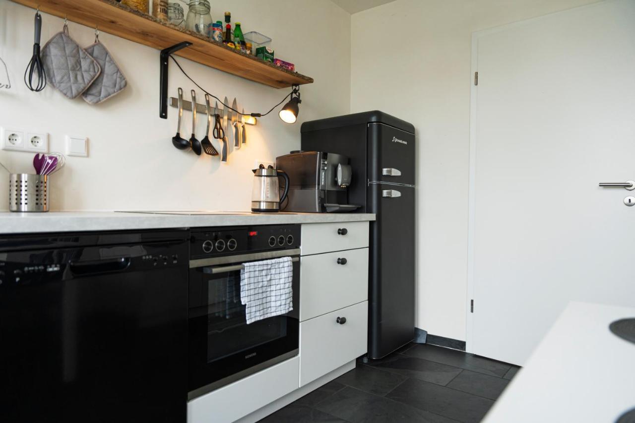 Woelkchen - Wohnung Mit Balkon, Holzdielen & Tv Bremerhaven Luaran gambar